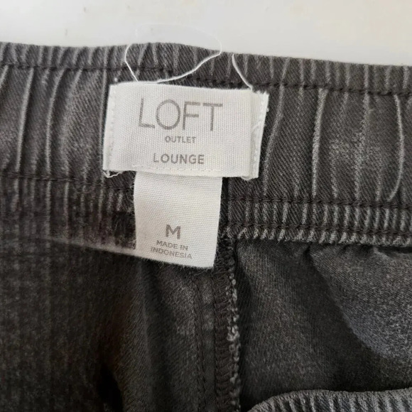 Loft Outlet Lounge Women Pants M Gray - Picture 4 of 5